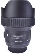 Sigma 14mm F/1.8 Art Lens for Nikon F Mount #J-35595