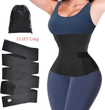 Waist Trainers For Women Belly Fat Non-Slip Trainer Waist Wrap for Stomach Wrap