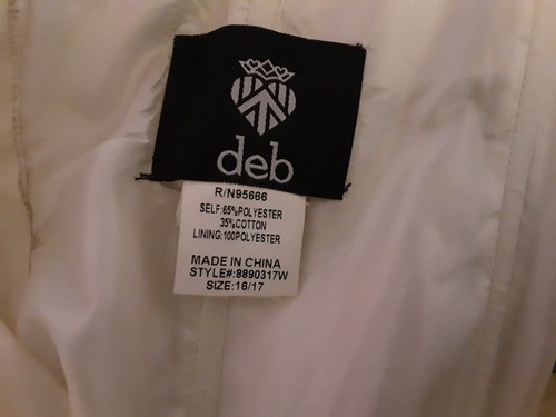 Prom Or Evening Dress Size 16/17 Debs - Bild 5 von 6