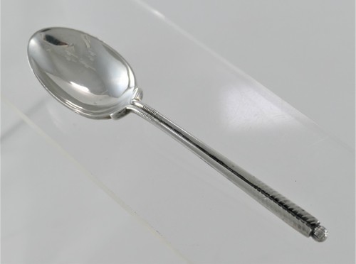 Walker & Hall Sheffield Sterling Silver Double Golf Clubs Demitasse Spoon - 1912 - Picture 3 of 7