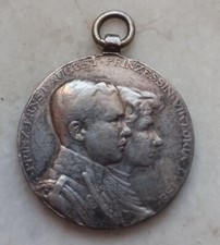 Germany Deutschland 🔷 war Medal Prince Ernst August + Victoria 🔷 24 May 1913
