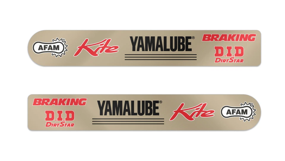 Swingarm Decals Clear Universal ProCut Graphics 13" X 2" (SA-PROCUT-03) - Image 3 of 4