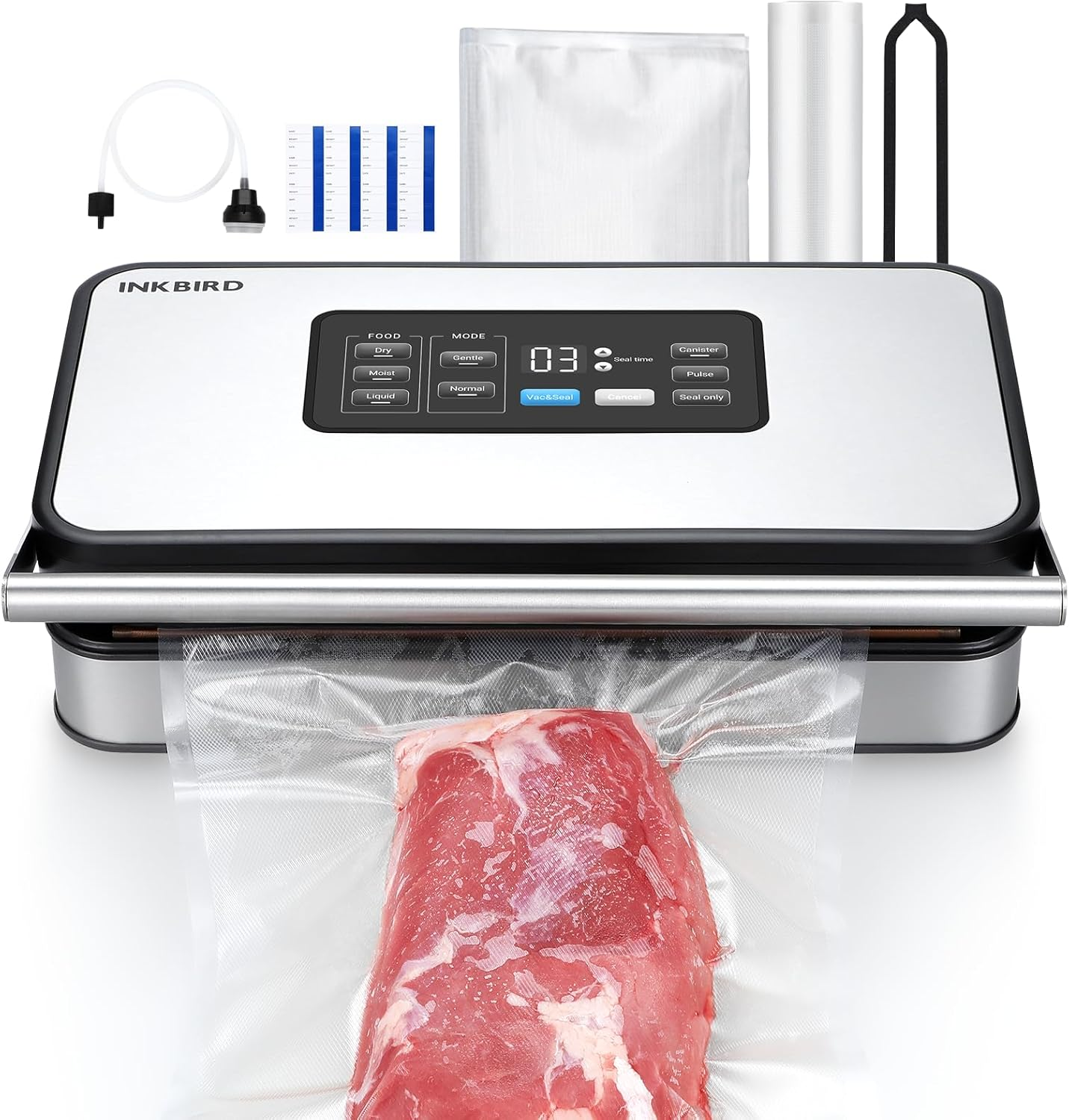 Vacuum Sealer Machine 160W Double Pump Automatic