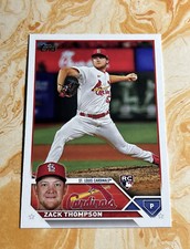 2023 Topps Baseball RC #34 Zack Thompson (St. Louis Cardinals)