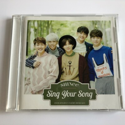 SHINee Sing Your Song JAPAN CD | eBay
