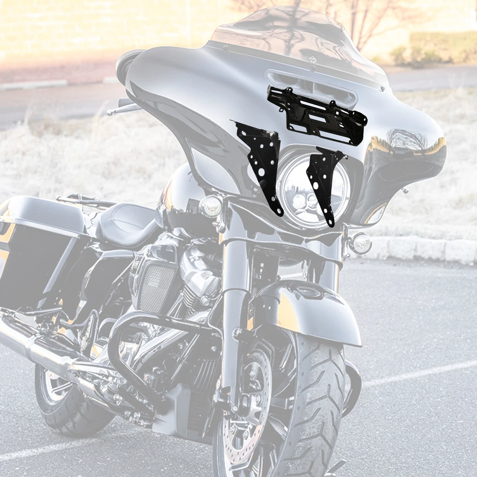 Soportes de carenado delanteros Street Glide para Harley 2014+ Touring CVO 57000169 57000170 Foto 2 de 4