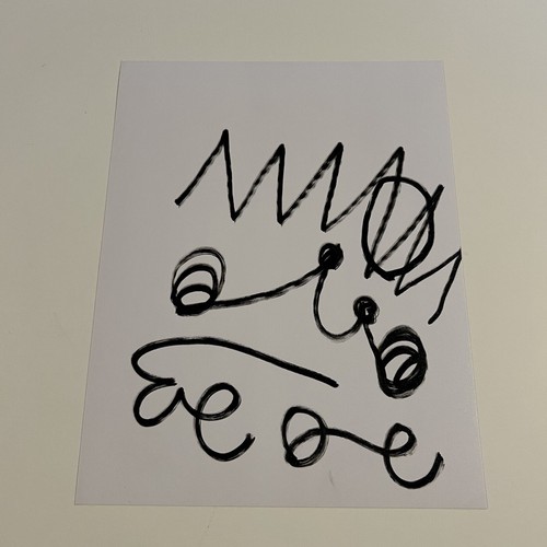 ASSPIZZA SIGNED SKETCH 8.5x11 ASS PIZZA - Picture 2 of 2