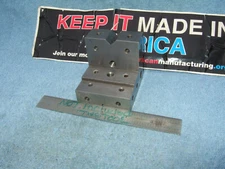 ANGLE PLATE (1) STEP WATCHMAKER MACHINIST TOOLMAKER HARDENED GRIND FIXTURE USED