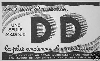 DD WERBUNG UNTERHALB IN SOCKEN NUR EINE MARKE ÄLTESTE DIE BESTE