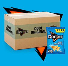 Doritos crisps Cool Original Tortilla Snack 18x70g Bags Gluten free shipping