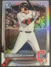2025 Bowman Draft - Chrome Nolan Schubart #BDC-192 Mojo Refractor (RC)