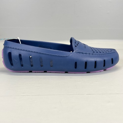 #ad #ad Floafers Posh Driver Water Shoes Womens Size 9 Blue EVA Slip On Perforated $26.99