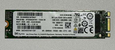 SK hynix SC401 256GB M.2 2280 SATA III Internal SSD Serial ATA 6Gb/s