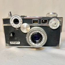 Vintage Argus C3  The Brick  35mm Rangefinder Camera w/ Cintar 50mm f/3.5 Lens