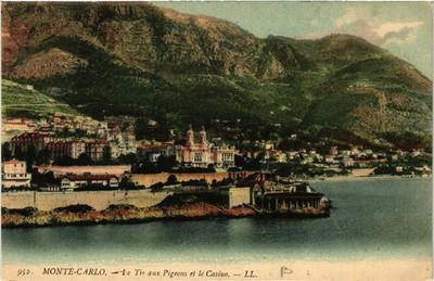 CPA MONACO - MONTE-CARLO - Le Tir aux Tauben (476753)