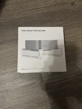 tupargo Adjustable Desk Mount Stand for Mac Mini Crystal Version Clear Holder