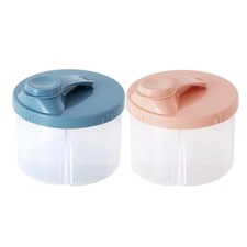 Portable Baby 4 Grid Milk Powder Formula Dispenser Feeding Storage Container Box