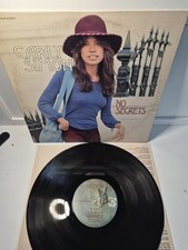 Carly Simon No Secrets 1972 Vinyl LP Elektra Records 75049 "You're So Vain"