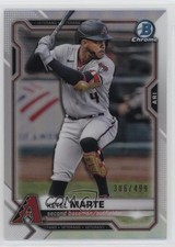 2021 Bowman Chrome Refractor 306/499 Ketel Marte #48 19wj
