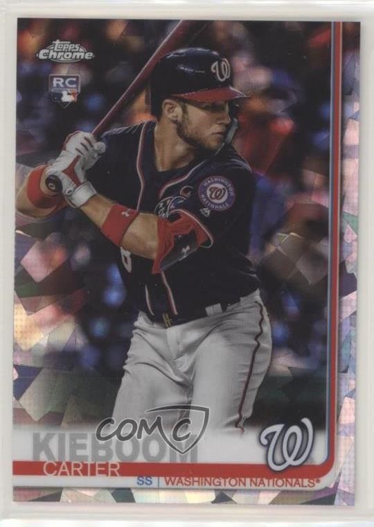 2019 Topps Chrome Sapphire Edition Carter Kieboom #379 Rookie RC uk2
