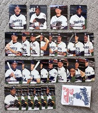 2001 Keebler SAN DIEGO PADRES Set BOCHY GWYNN HENDERSON HOFFMAN
