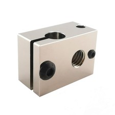 V6 Heater Block Compatible with E3D V6 Heater Block,V6 Plated Copper Heater B...
