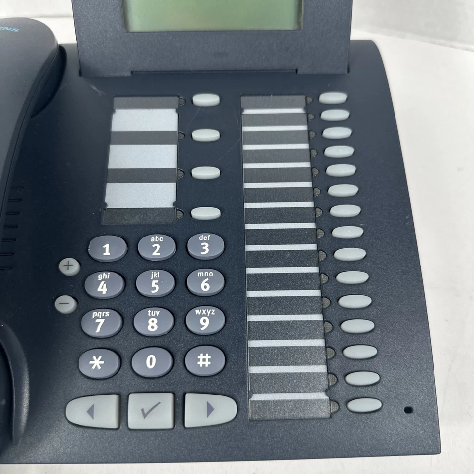 Siemens OPTIPOINT 600 Office Phone System Hipath Black *No Power Cord* Look 👀 - Image 2 of 4
