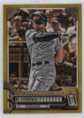 2022 Topps Gypsy Queen Chrome Gold Refractor /50 Aaron Judge #6 1g04