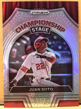 2022 Panini Prizm Juan Soto Championship Stage Silver Prizm NY Mets / Yankees #7