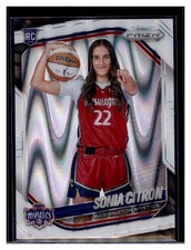 2025 Panini Prizm WNBA #148 Sonia Citron White Seismic Prizms