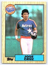 1987 Topps - Jose Cruz #670