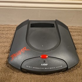 Atari Jaguar System Console Complete in Box 64 Bit W/Cybermorph Game, Manuals