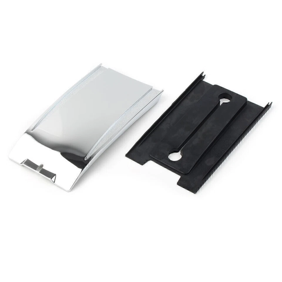 Extensión de panel inferior cromado ABS Fit Harley Davidson Softail Deluxe Softail Foto 3 de 4