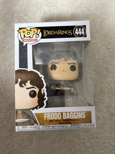 Funko Pop! Vinyl: The Lord of the Rings - Frodo Baggins #444 W/Protector