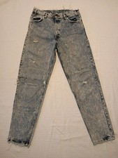 Vintage Levi's 550 Acid Wash Orange Tab Trademark Men's Sz 32 32 Made USA