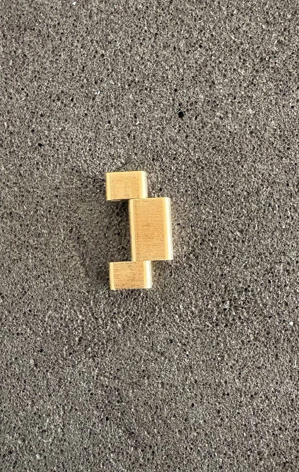 Ladies Rolex 18k Yellow Gold Datejust Genuine 10mm President Link 6917 - Image 2 of 2