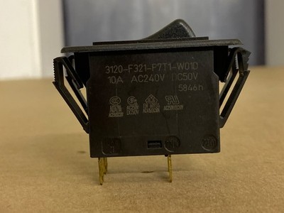ETA Breaker On-Off Combo Switch 3120-F321-P7T1-W01D 10A AC-240V, DC-50V 5846