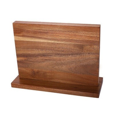 Kitchen Knife Magnetic Strip Tool Holder Wall Mount Storage Wood Block 11 Inches