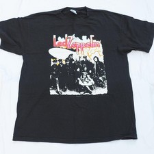 Led Zeppelin Rock and Roll T-Shirt Size XL Vintage Myth Gem 1986 1980's Tee