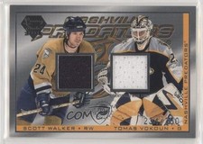 2003-04 Pacific Luxury Suite 234/350 Scott Walker Tomas Vokoun #39 8i3
