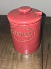 POTTERY BARN Ketchup Condiment Jar with Lid  — photo 2