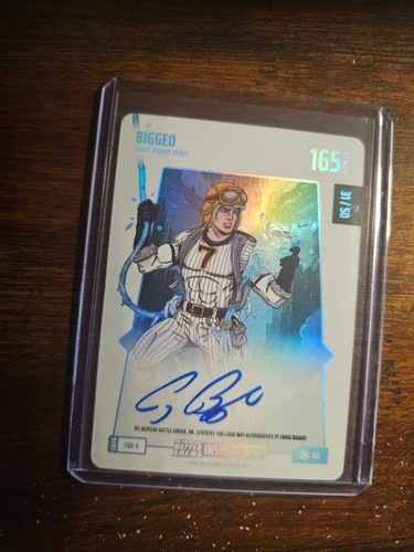 2026 BoBA Battle Arena BigGeo Craig Biggio Debut Ice Inspired Ink Auto 31/50 SP