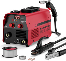 Saldatrice  MIG 130A, 3 in 1 230V, MIG/FLUX Core/Lift Tig/Elettrodo, Saldatrice