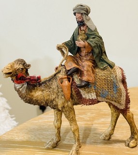 DEPARTMENT 56 NEAPOLITAN NATIVITY RUINS WISEMAN ON CAMEL