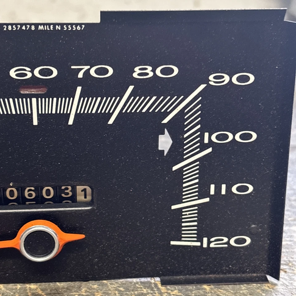 Velocímetro Plymouth Valiant 1968 1969 Speedo probado funcionando 68 69 Foto 3 de 4