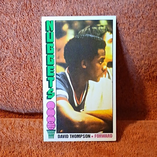 David Thompson #110 1976 Topps card