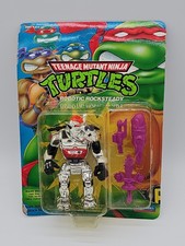Robotic Rocksteady 1993 TMNT NINJA TURTLES Action Figure UNPUNCHED SEALED!