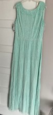  Mango Portugal Mint Sequined Gown Size 8 NWT by Mango Suits brand new