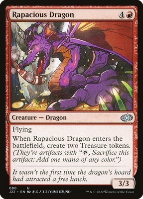[MTG] Rapacious Dragon (080) (J22) LP-HP