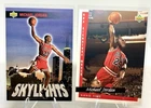 1993-94 Upperdeck Michael Jordan 2 Card Lot Skylights & Hangtime